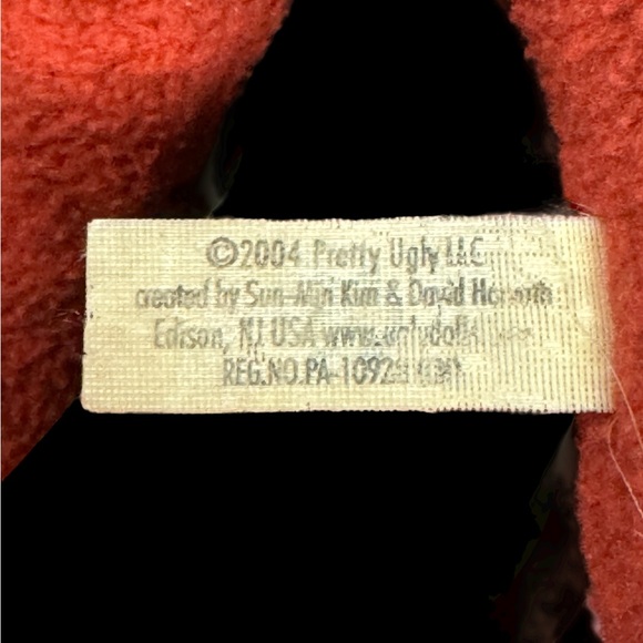 Vintage Ugly Doll 14” Stuffed Plush Abima dated 2004 - Picture 7 of 9